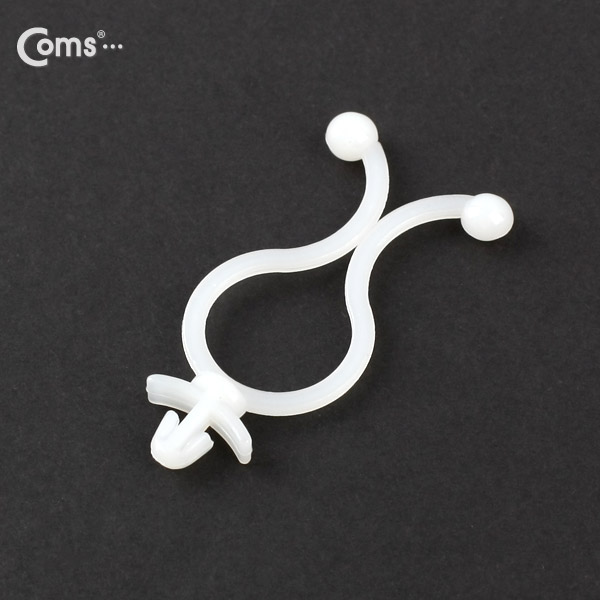 Coms 케이블 타이(트위스트 록/100pcs), STL-17, 스탠오프, 17Ø/푸쉬형