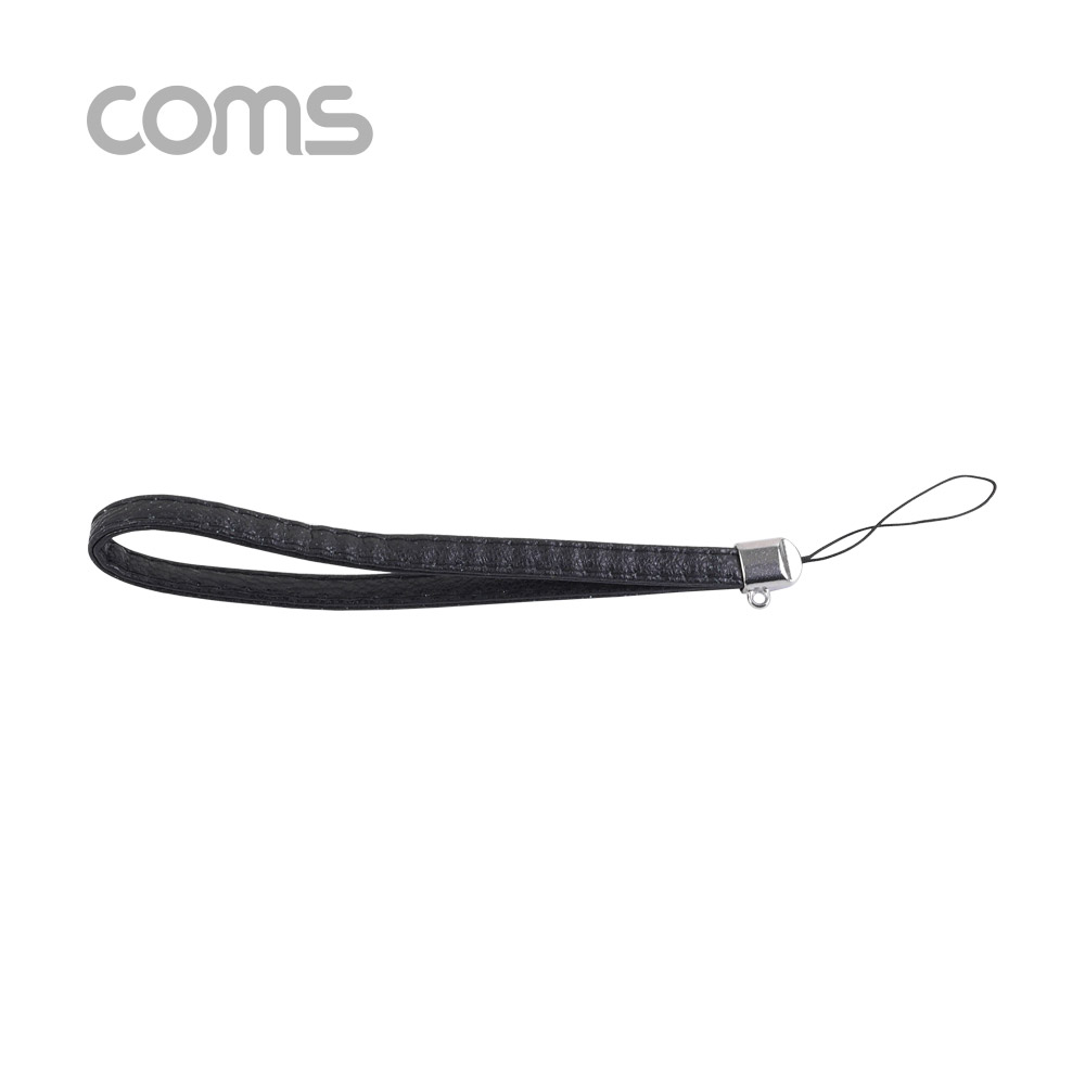 Coms 손목 스트랩 / 인조가죽 / Black