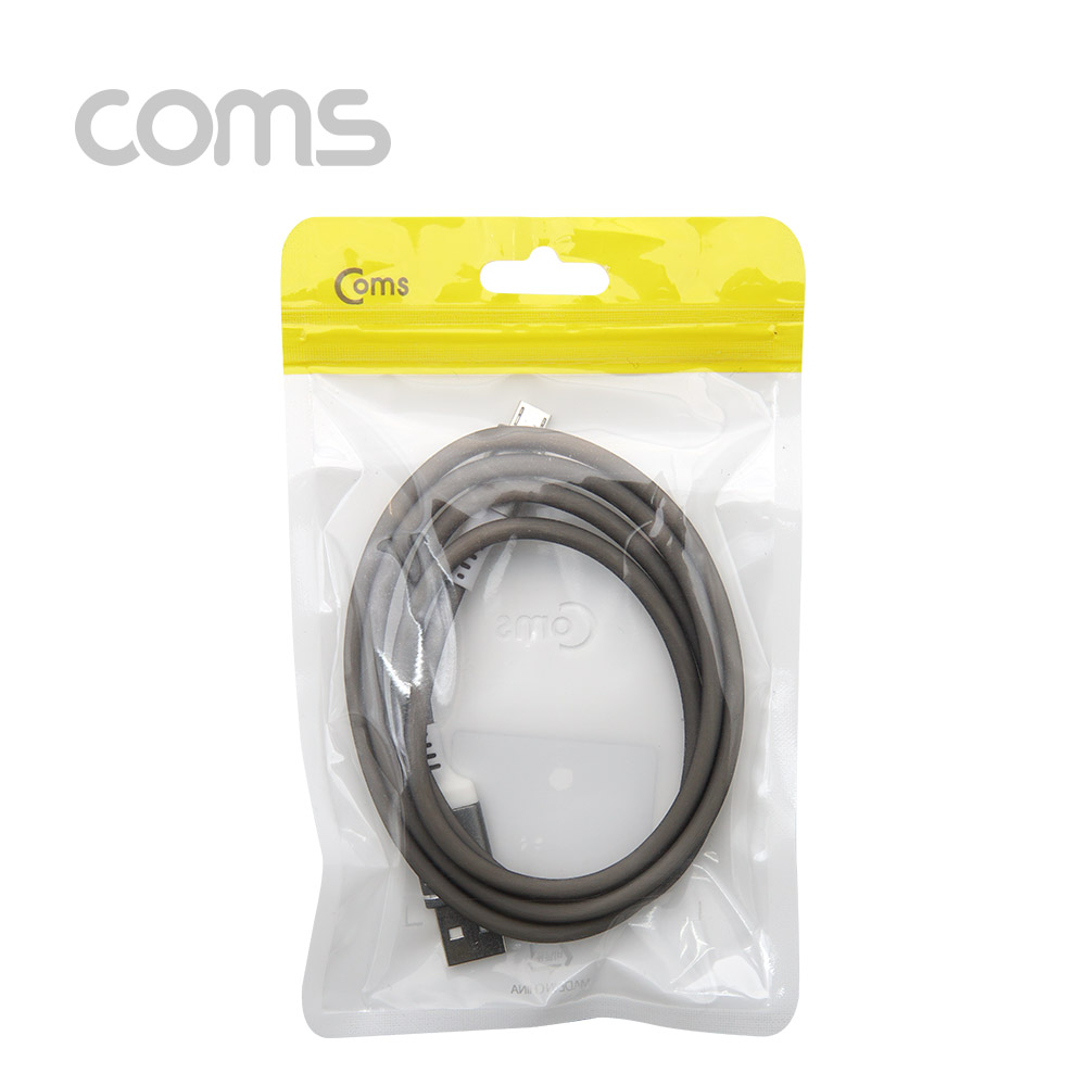 Coms 안드로이드 케이블/ Micro 5Pin / (사운드 센서) 1M / Gray