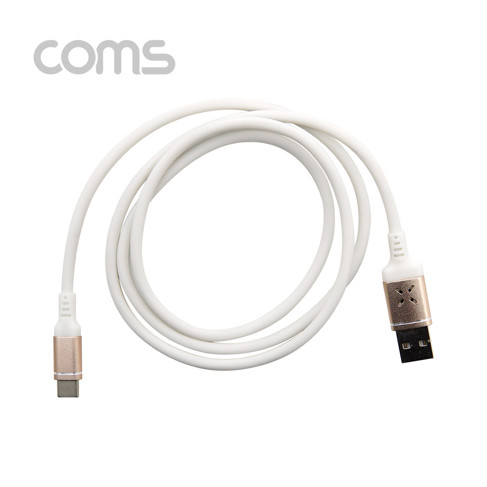 Coms USB 3.1 케이블(사운드 센서) 1M, White