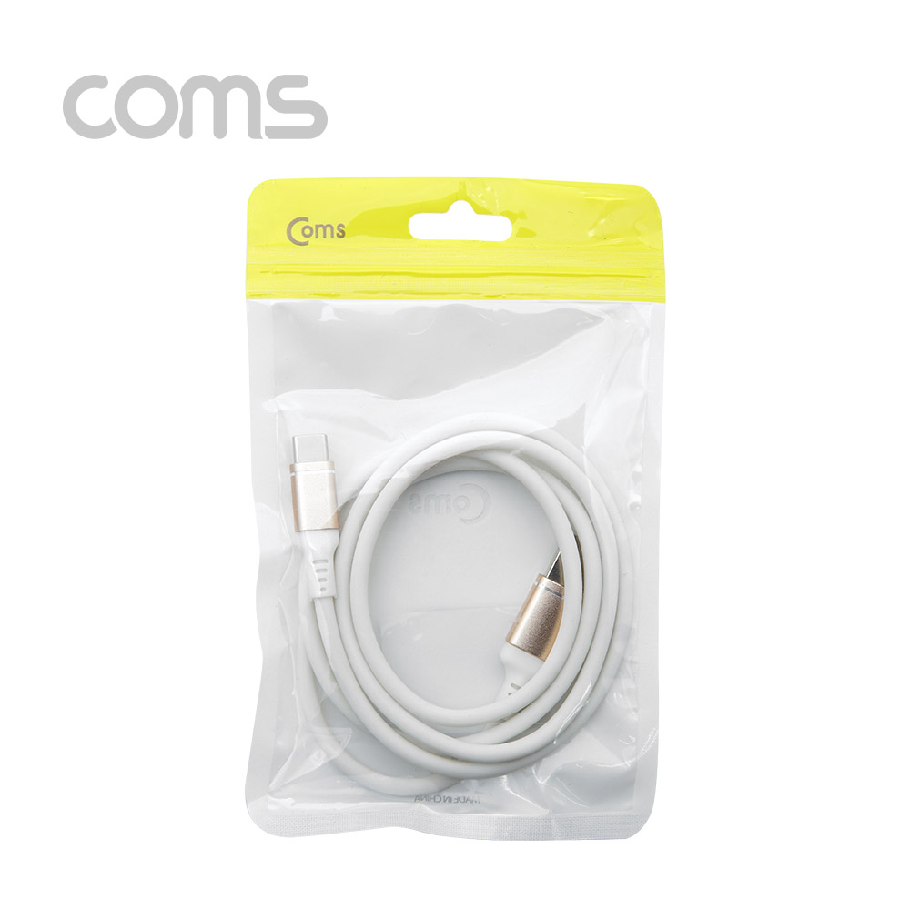 Coms USB 3.1 케이블(사운드 센서) 1M, White
