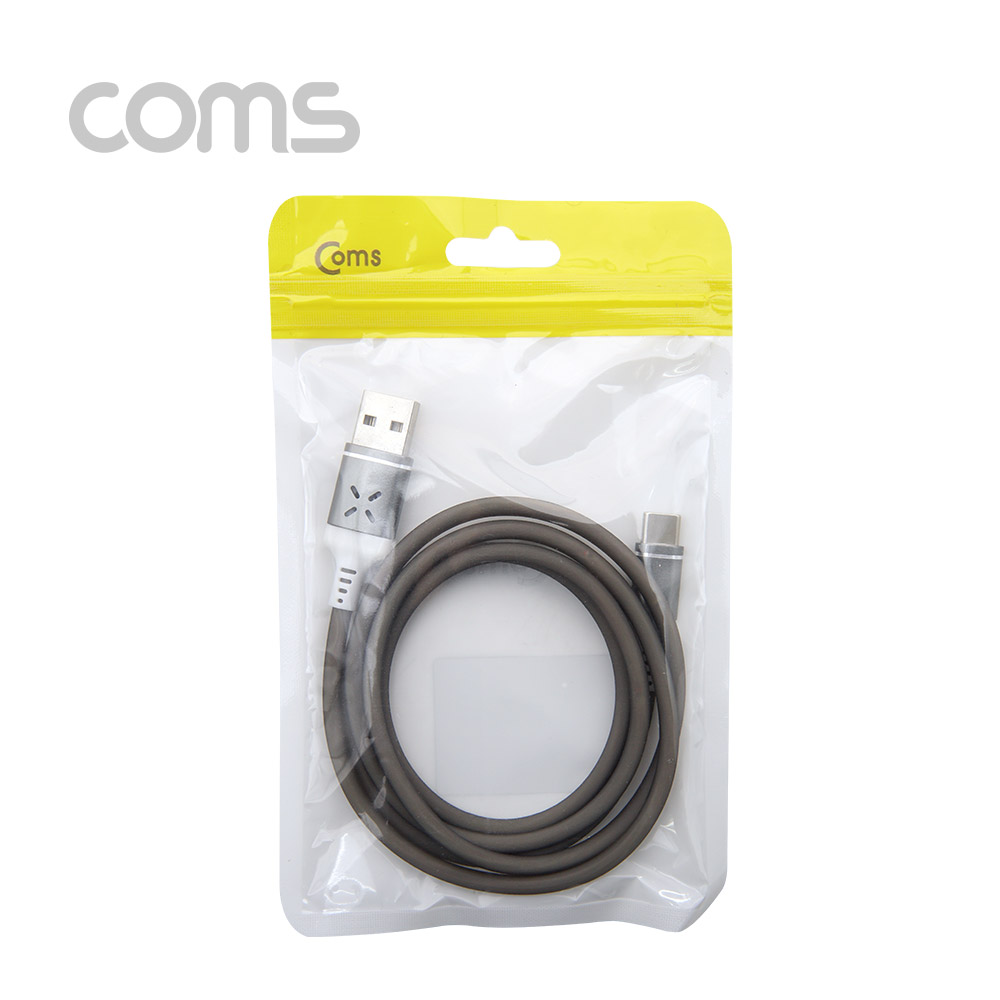 Coms USB 3.1(Type C) 케이블(사운드 센서) 1M, Gray