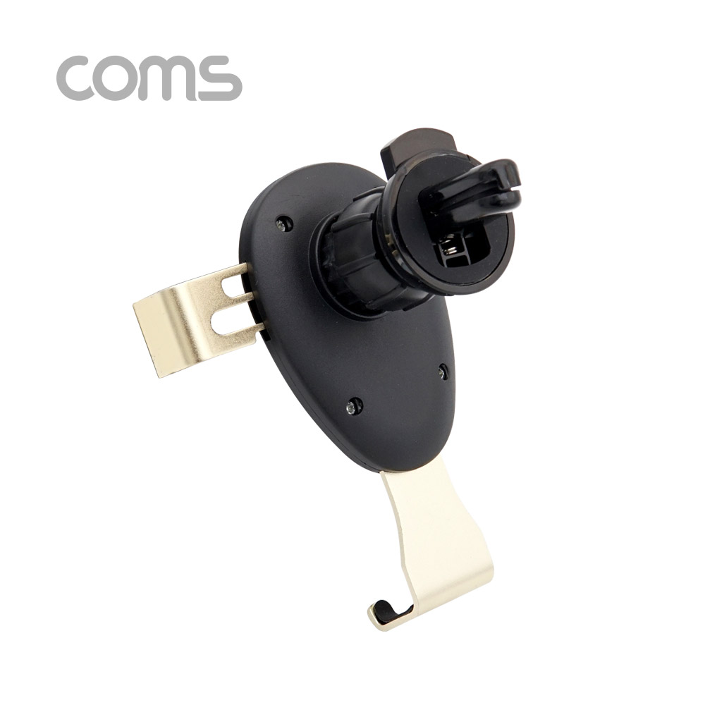 Coms 차량용 스마트폰 거치대, 송풍구/에어컨설치, Gold