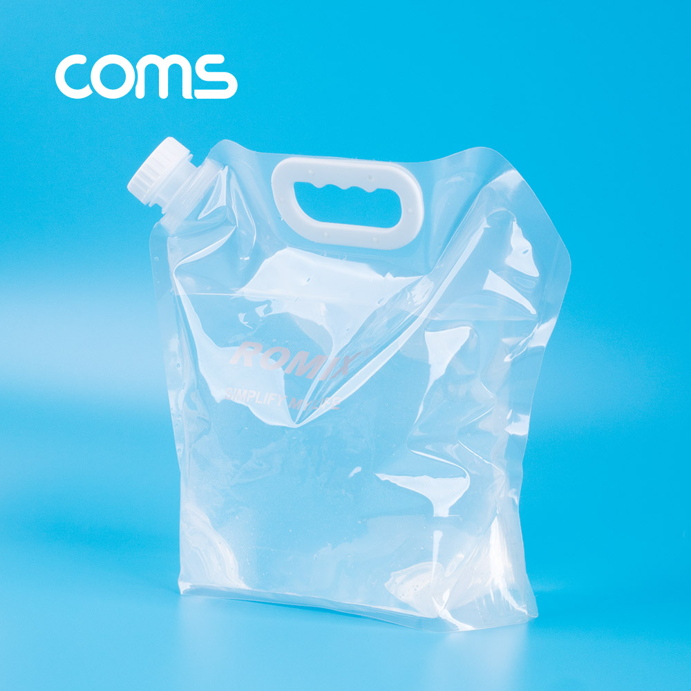 Coms 여행용 워터백(5L) / 휴대용 워터포켓 / 캠핑, 낚시 / 물주머니