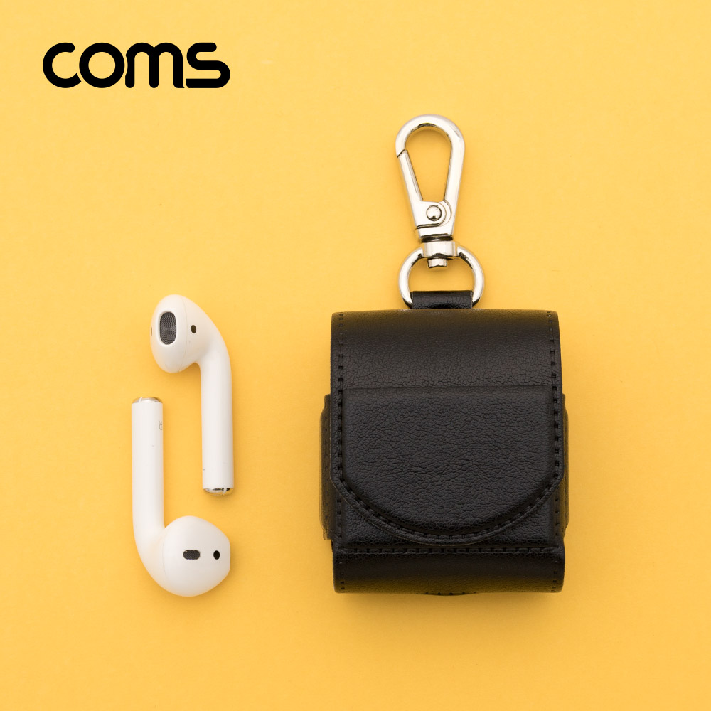 Coms 에어팟 가죽 케이스