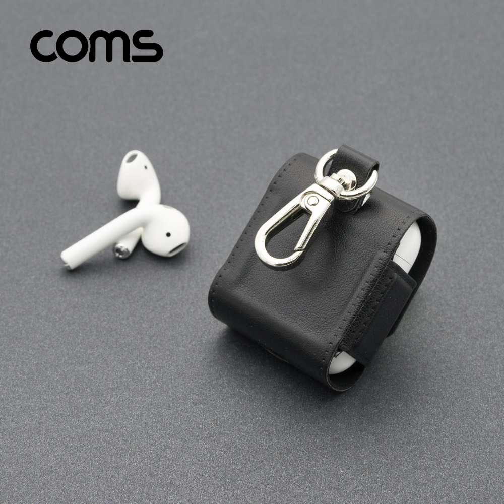 Coms 에어팟 가죽 케이스