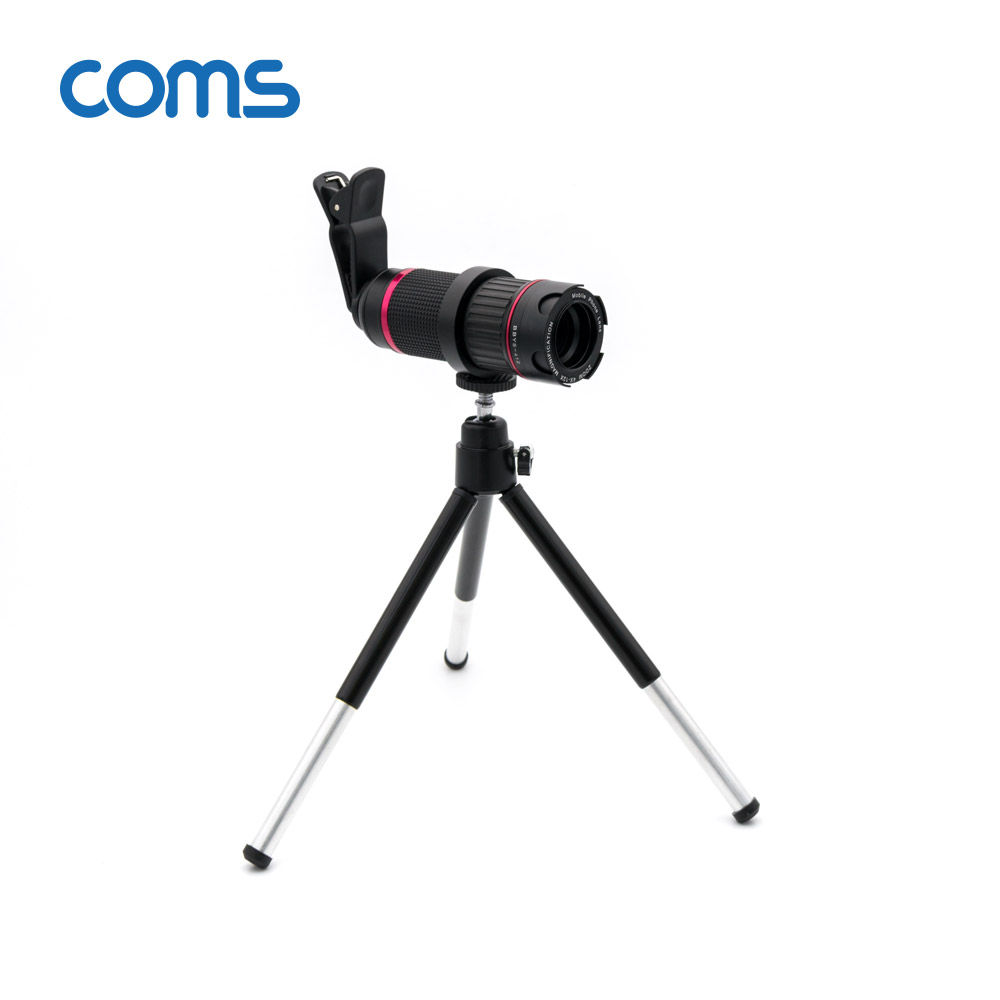 Coms 스마트폰 카메라 확대경 12배줌(4X~12X)