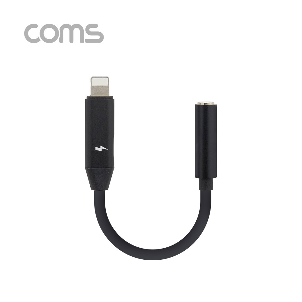 Coms 8핀 (8Pin) 3.5mm AUX 젠더 / 충전 + 음악감상
