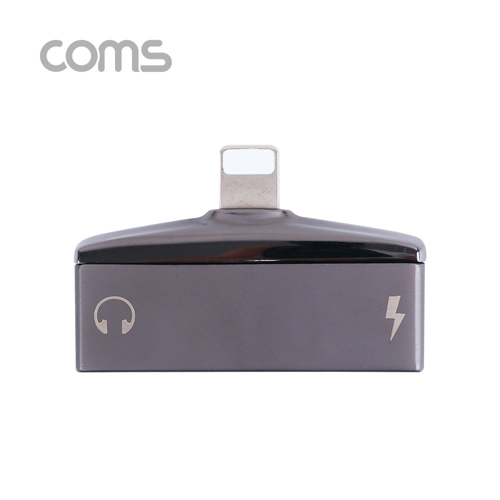 Coms iOS 8핀 (8Pin) AUX 젠더 (T형) / 이어폰 / 충전