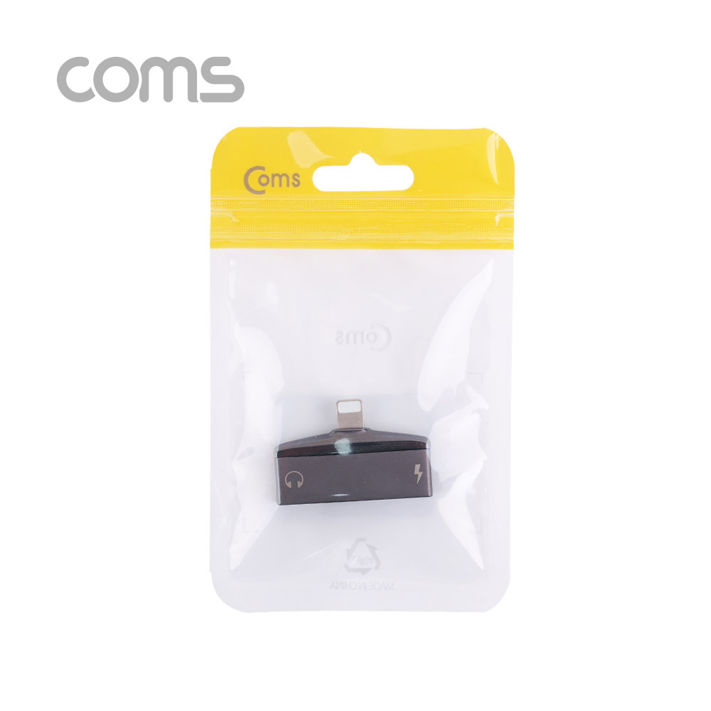 Coms iOS 8핀 (8Pin) AUX 젠더 (T형) / 이어폰 / 충전