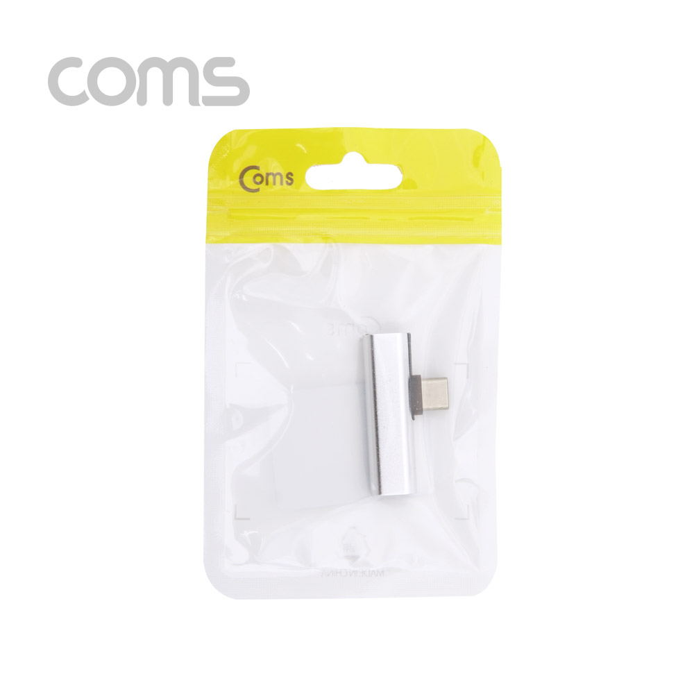 Coms USB 3.1(Type C) AUX 젠더 / Silver / 화웨이, 샤오미 전용(국내폰 사용불가)