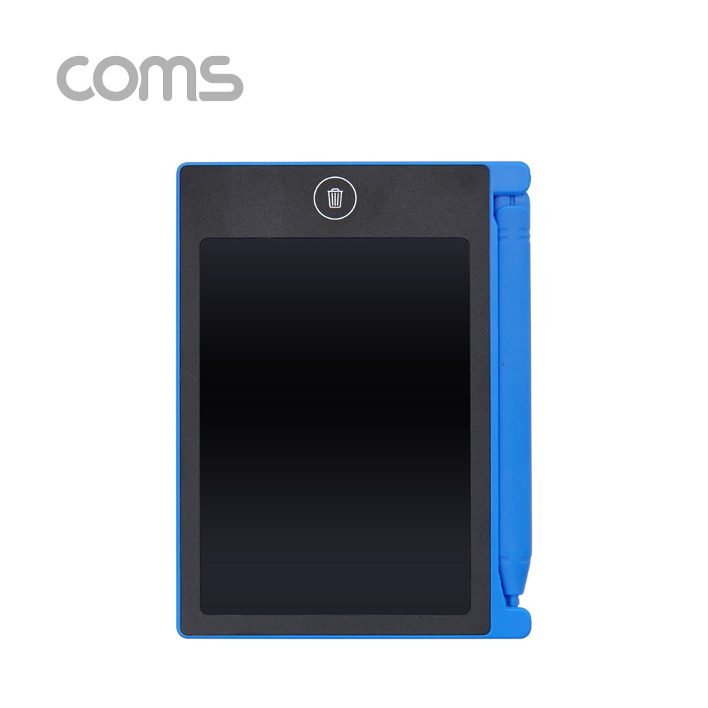 Coms 미니 메모보드 4.3형 / 전자노트 / 전자 메모패드 / 전자칠판