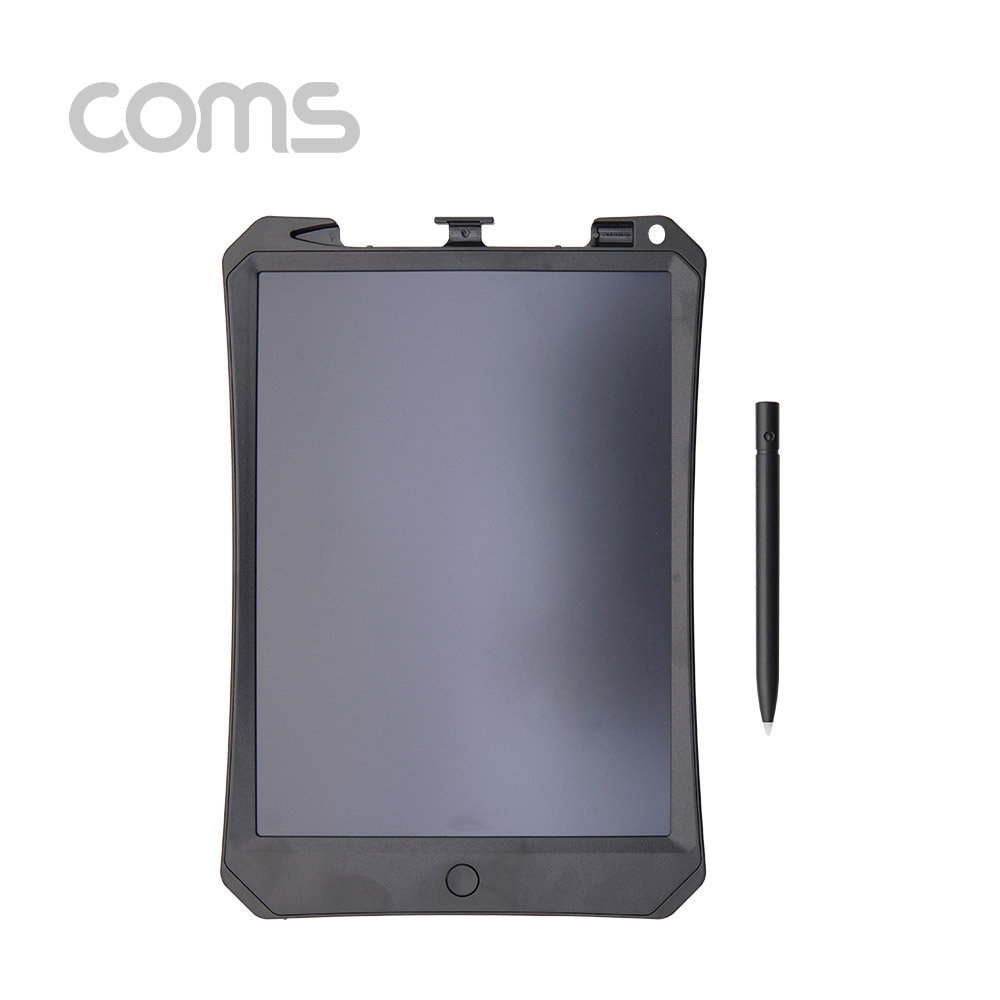 Coms 메모보드 11형 / 전자노트/전자 메모패드/전자칠판/ Black