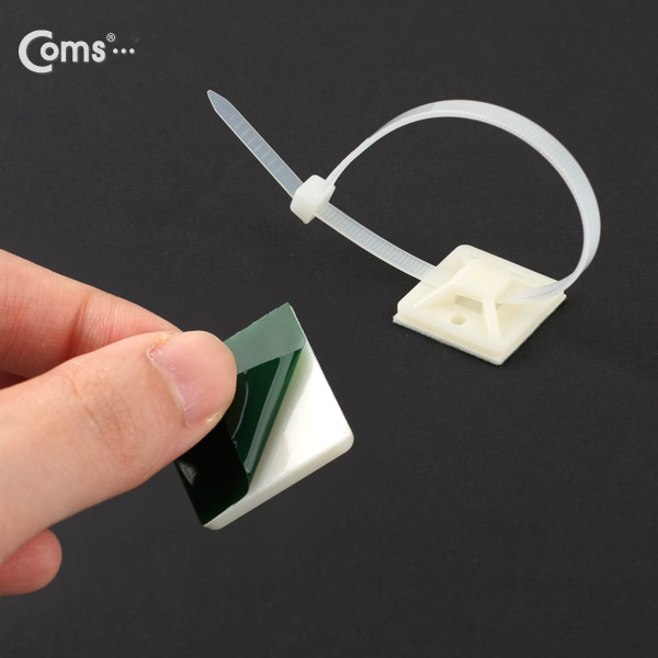 Coms 케이블 타이(세트/115pcs), WAS-115A, 케이스형 세트