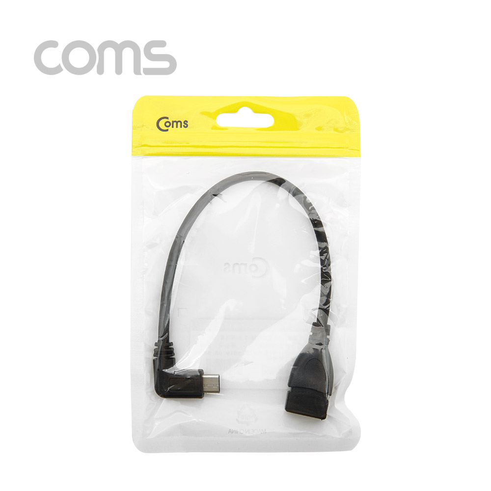 Coms USB 3.1(Type C) OTG 젠더(C M/3.0 F) / 15cm / 꺽임 / 꺾임