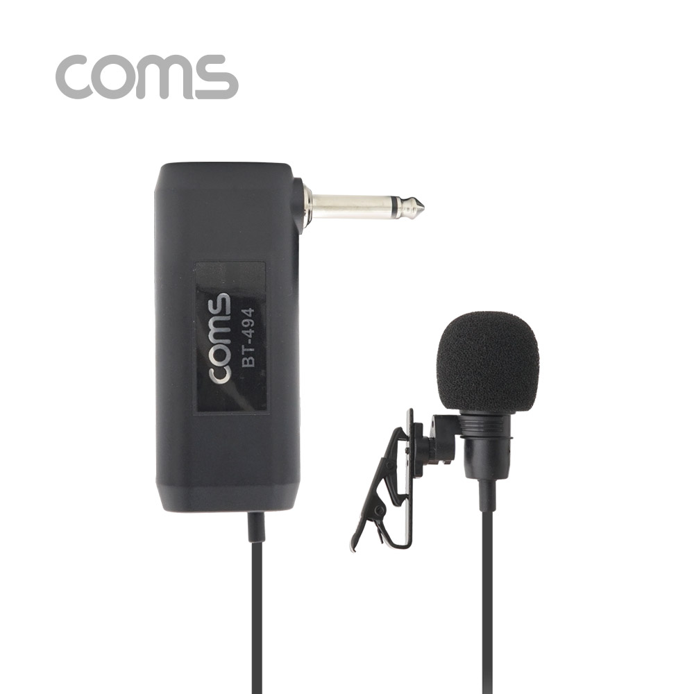 Coms 고급형 소형마이크 / 미니 / 클립형 / 6.3Ø / 콘덴서