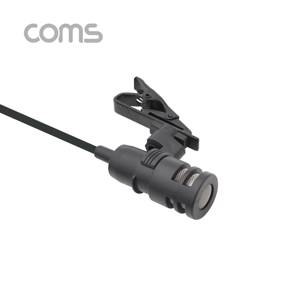 Coms 고급형 소형마이크 / 미니 / 클립형 / 6.3Ø / 콘덴서