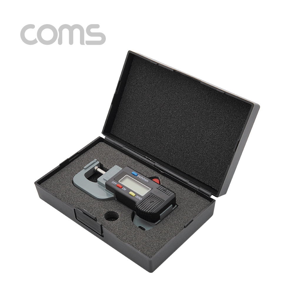 Coms 디지털 버니어 캘리퍼스 - 두께 측정기 / 두께 게이지