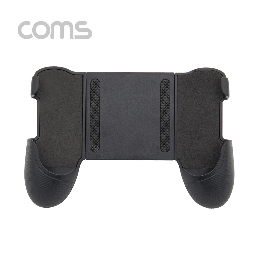 Coms 스마트폰 게임패드 - 스탠드 / 그립핸들 / Black