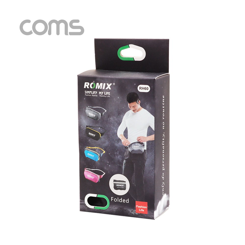 Coms 레저용 포켓 벨트형 / 허리벨트 / Gray