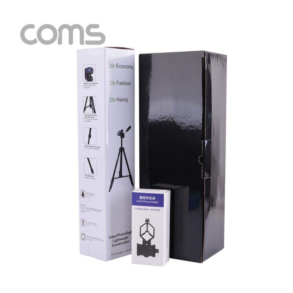 Coms 고성능 관측경 세트(20X ~ 60X) / 80mm / 망원경 / 단망경 / 삼각대(폴더 접이식) / 3단 / 망원경 거치대