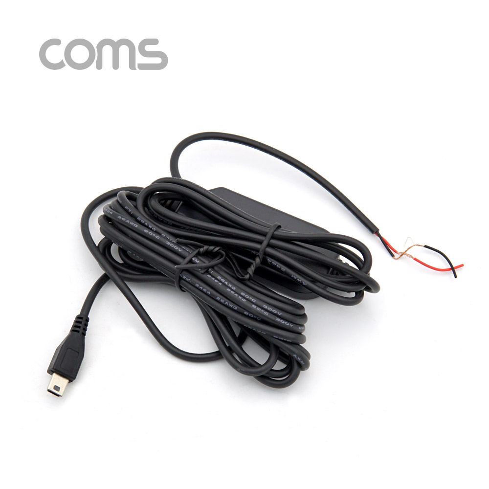 Coms 차량용 전원 변환 케이블 / 차량용 외부전원 Box Kit / 3M / Mini 5P
