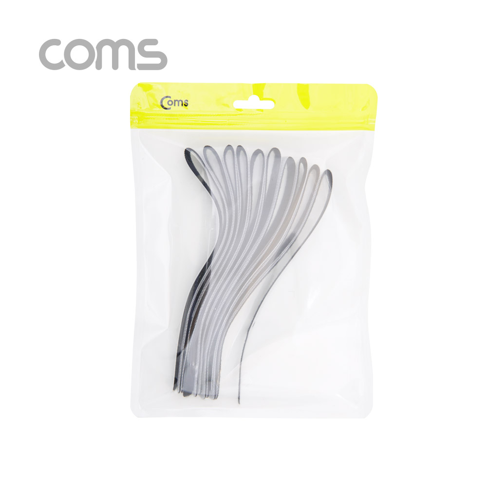 Coms 벨크로 타이 10pcs (대) / Gray / 케이블타이 / 315mm