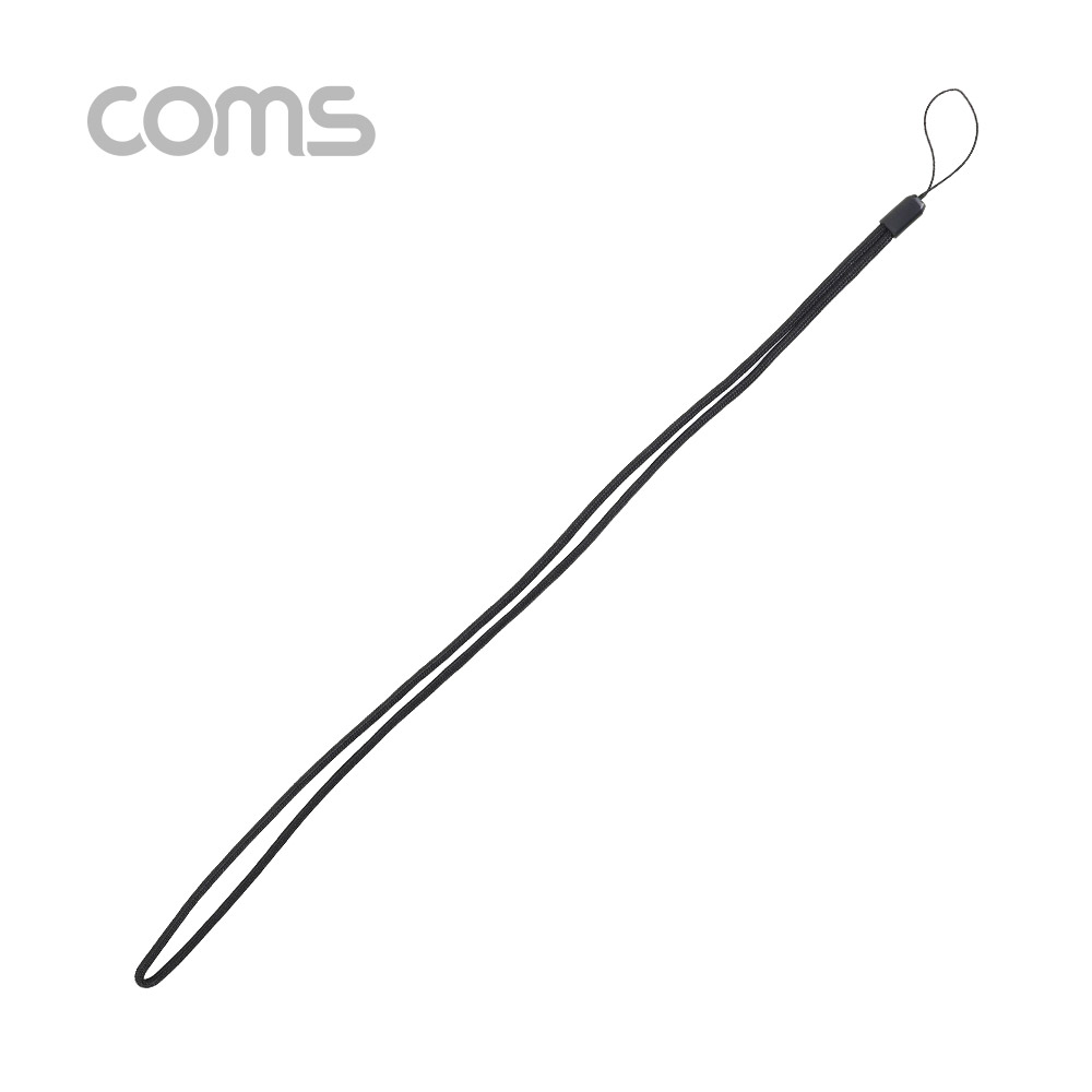 Coms 스트랩 목걸이 / Black / 다용도 / 카드지갑 / 스마트폰