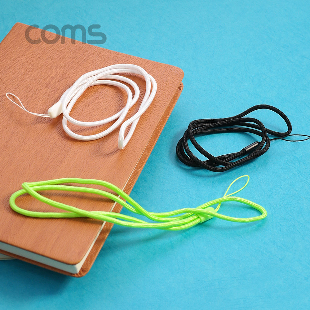 Coms 스트랩 목걸이 / Black / 다용도 / 카드지갑 / 스마트폰