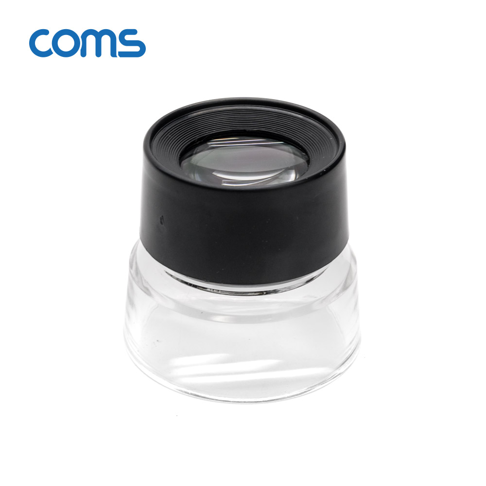 Coms 돋보기 / 확대경(간이) 10X 루페 / 10배율 / 30mm