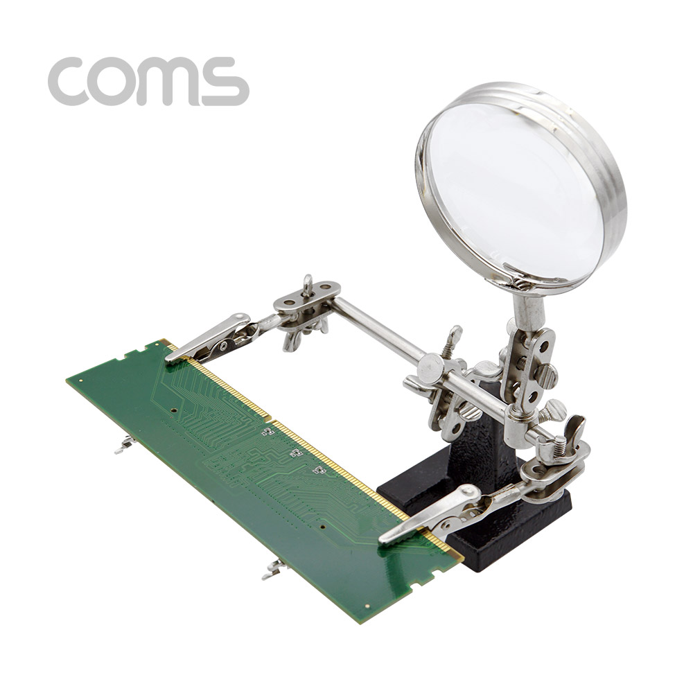 Coms 확대경(스탠드형) 2.25형,  / 납땜 보조기