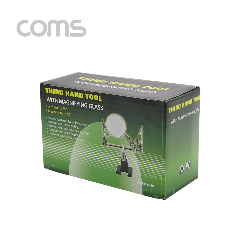 Coms 확대경(스탠드형) 2.25형,  / 납땜 보조기