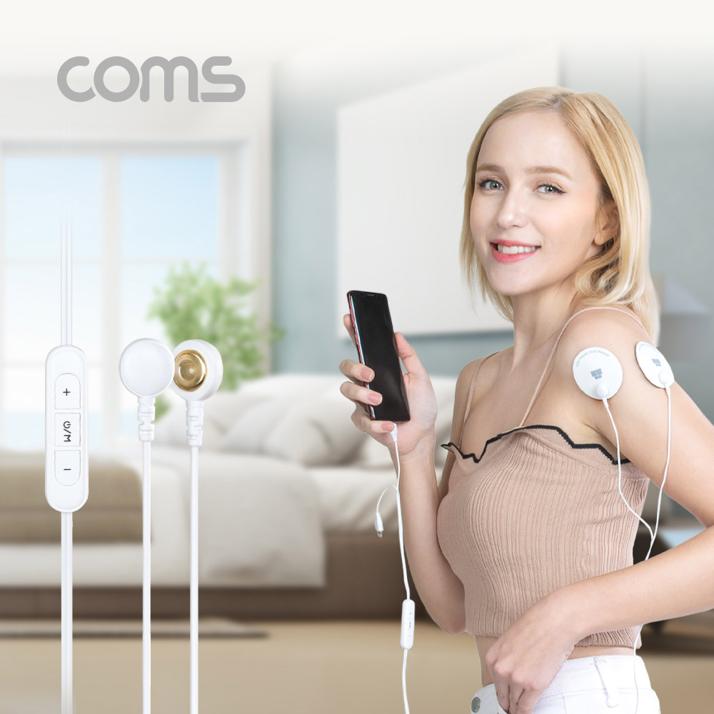 Coms 나비 휴대용 스마트 저주파 마사지기