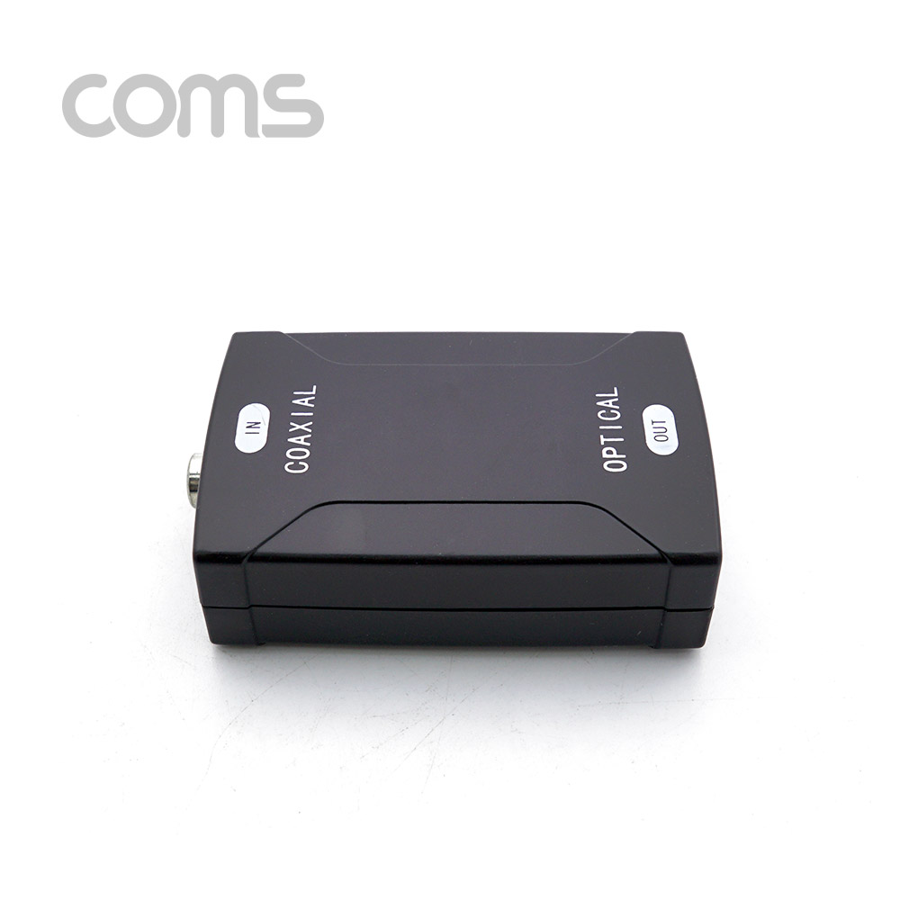 Coms 오디오광 컨버터, 코엑시얼 -> 광 / Coaxial to Optical