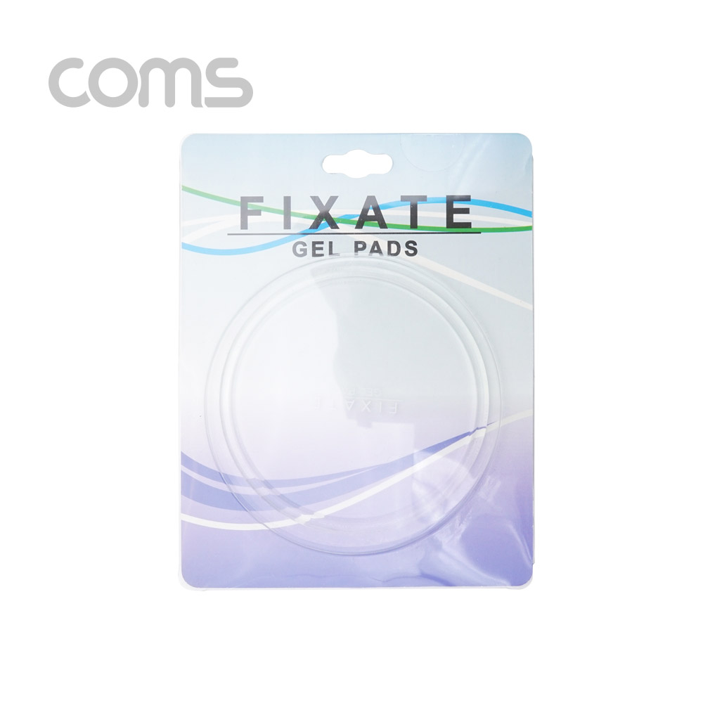 Coms 차량용 흡착패드 / 실리콘 점착 / 논슬립 패드 / 투명 / 원형