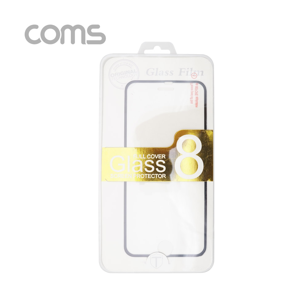 Coms 스마트폰 보호필름 iOS Phone 8 / Black