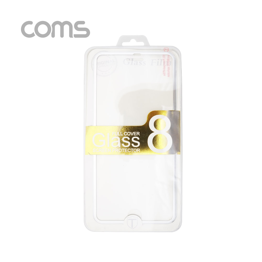 Coms 스마트폰 보호필름 iOS Phone 8 Plus / Silver