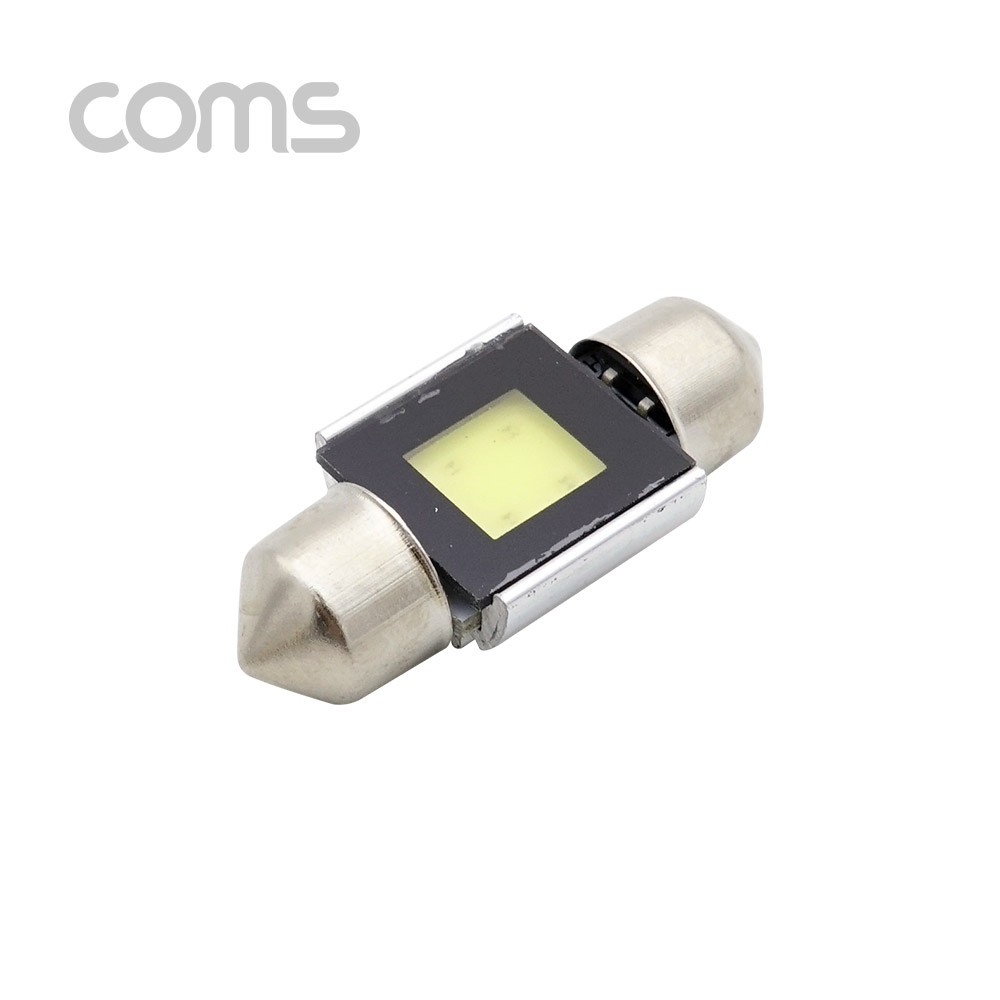 Coms 차량용 내부등(실내등) LED 전구 무극성/백색, 소
