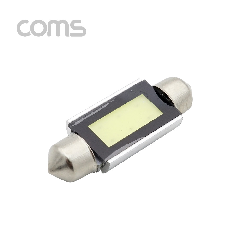 Coms 차량용 내부등(실내등) LED 전구 무극성/백색, 대