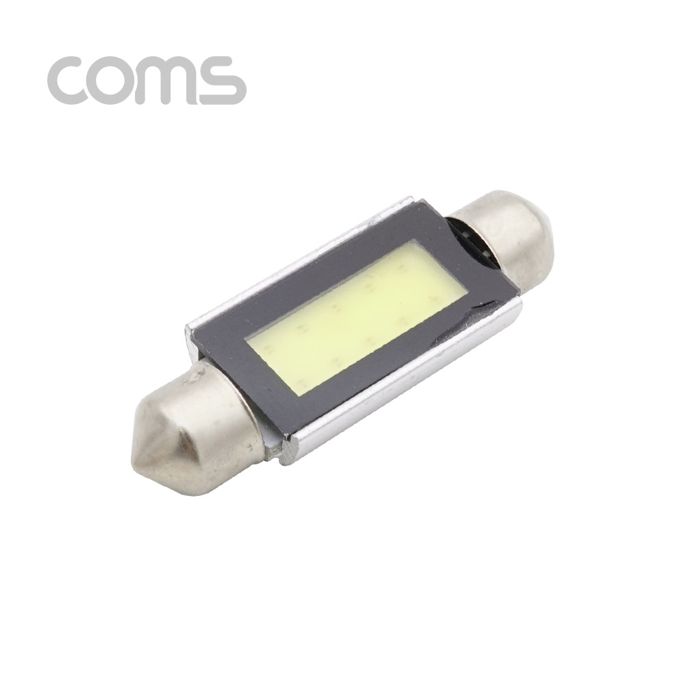 Coms 차량용 내부등(실내등) LED 전구 무극성/백색, 특대