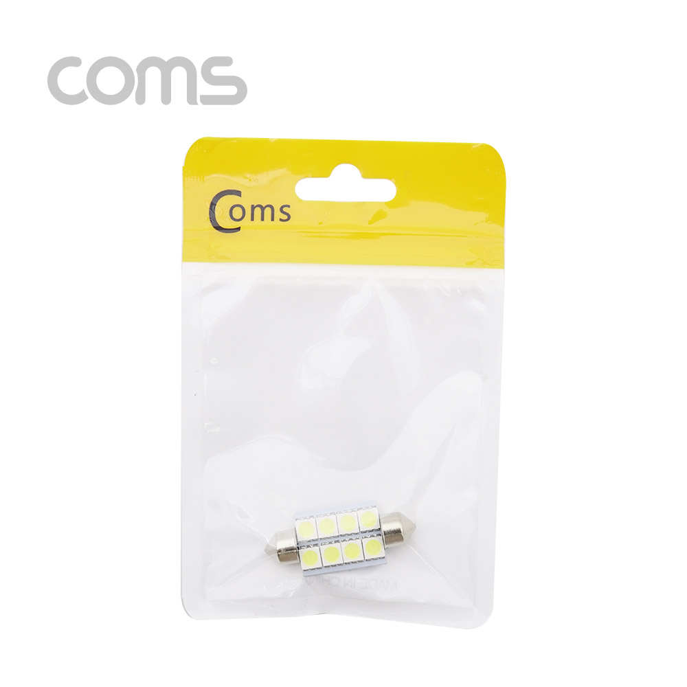 Coms 차량용 내부등(실내등) LED 극성/백색, 2x4 / 실내등