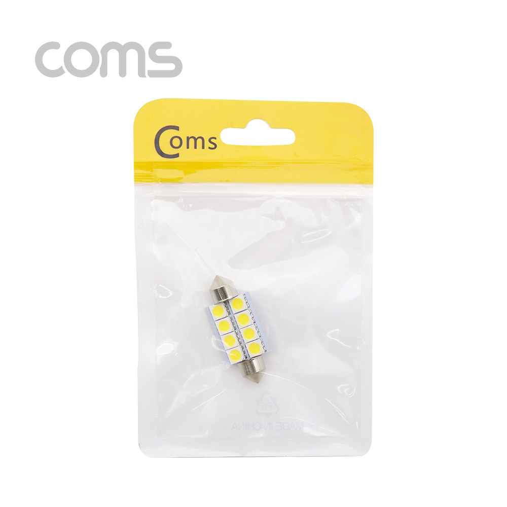 Coms 차량용 내부등(실내등) LED 극성/자연색, 2x4 / 실내등(전구색)