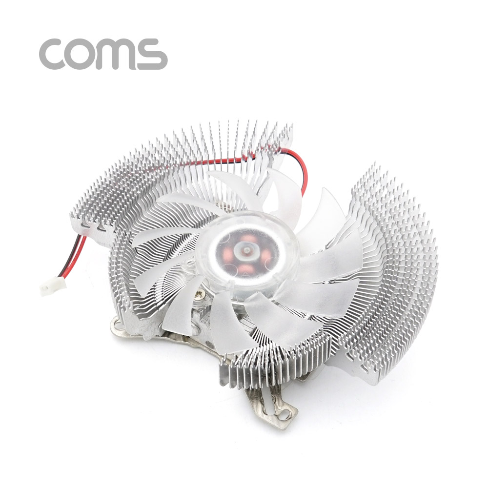 Coms VGA 쿨러 / 4P Slot / Fan 65mm / 홀 간격 55~75/80mm