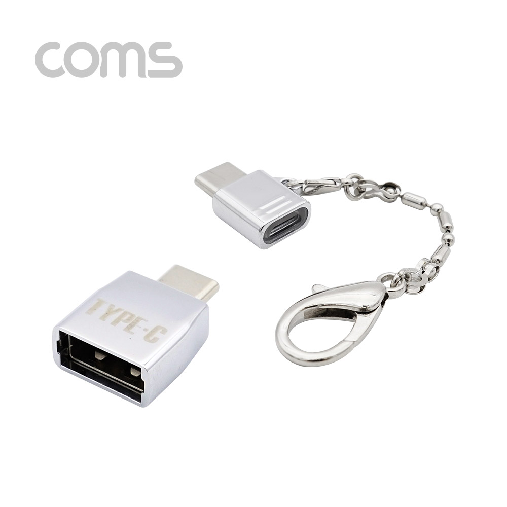 Coms USB 3.1 (Type C) OTG 젠더(세트), short - C M/5P F + 5P M/2.0 F