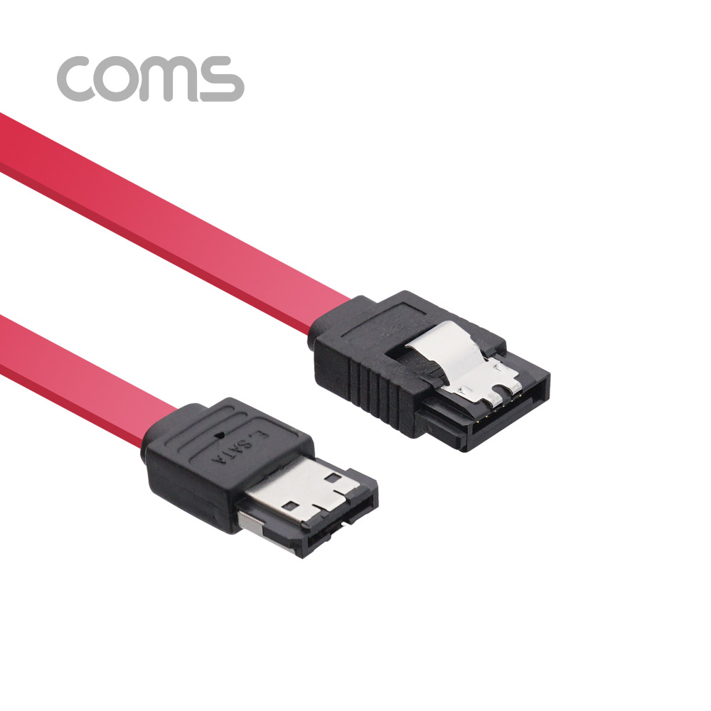 Coms SATA 하드 케이블(SATA to eSATA) 50cm / 클립형