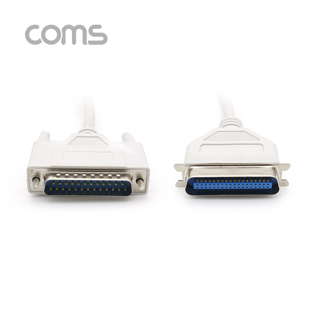 Coms 프린터 케이블 2M (25Core)