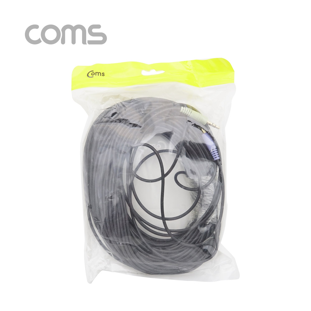 Coms 스테레오 케이블 (3.5ø) / 3.5 Stereo Cable (M/M) / 30M