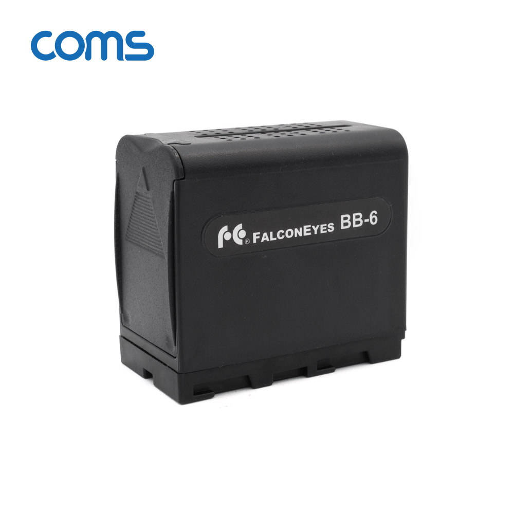 Coms 배터리 팩 / 배터리 케이스 팩 / NP-F Series, NP-F570, NP-F550 호환