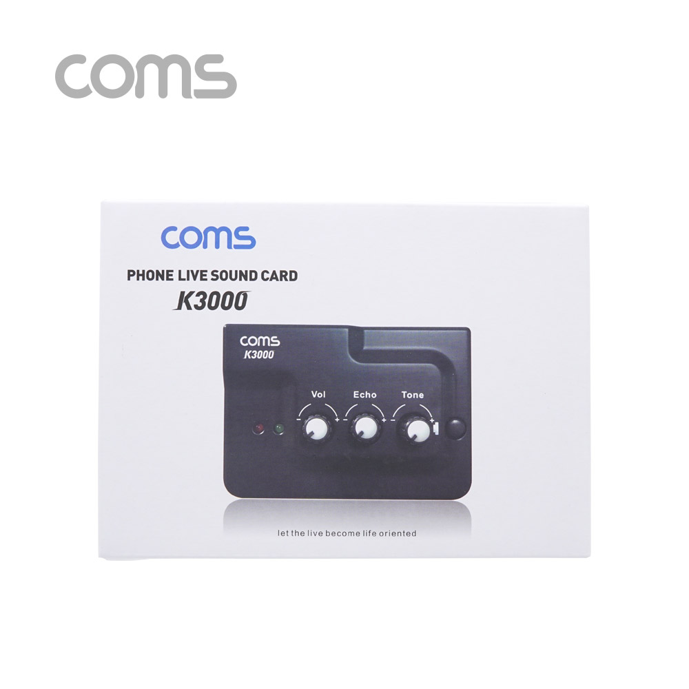 Coms 휴대용 미니 마이크 믹서