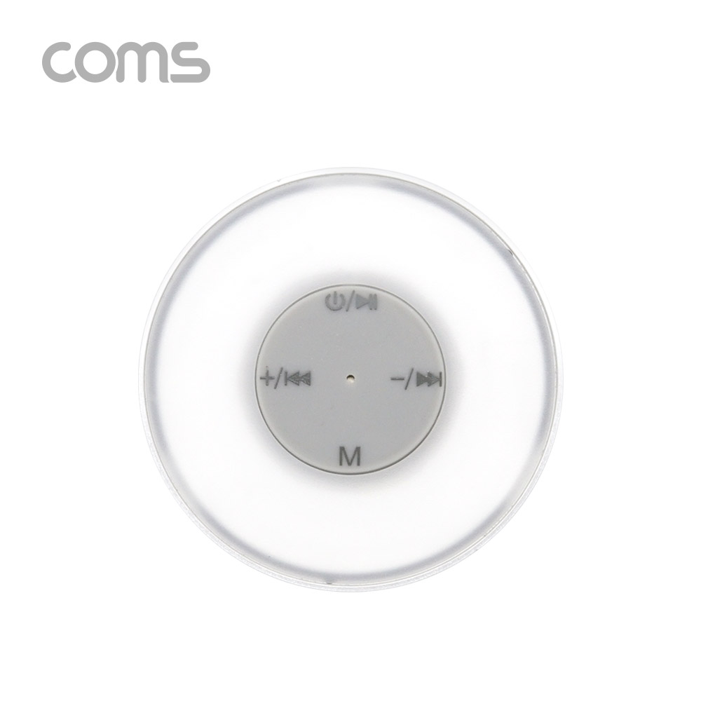 Coms AUX 무선 송수신기 / 휴대용 블루투스 송수신기 / 리시버 / 블루투스 동글 / White